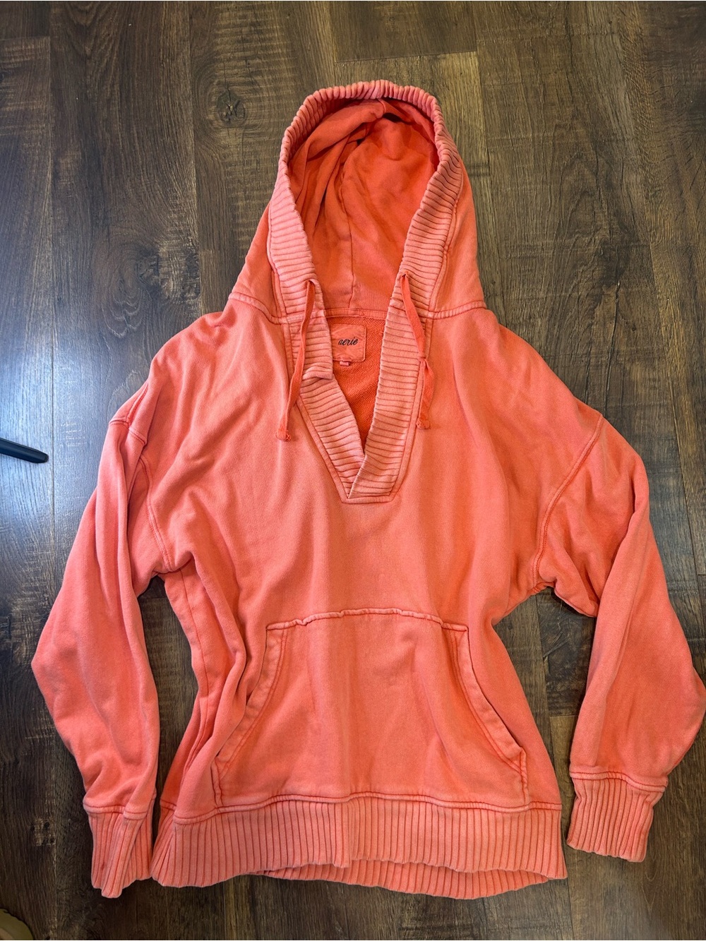 aerie Coral Hooded Sweatshirt - Women